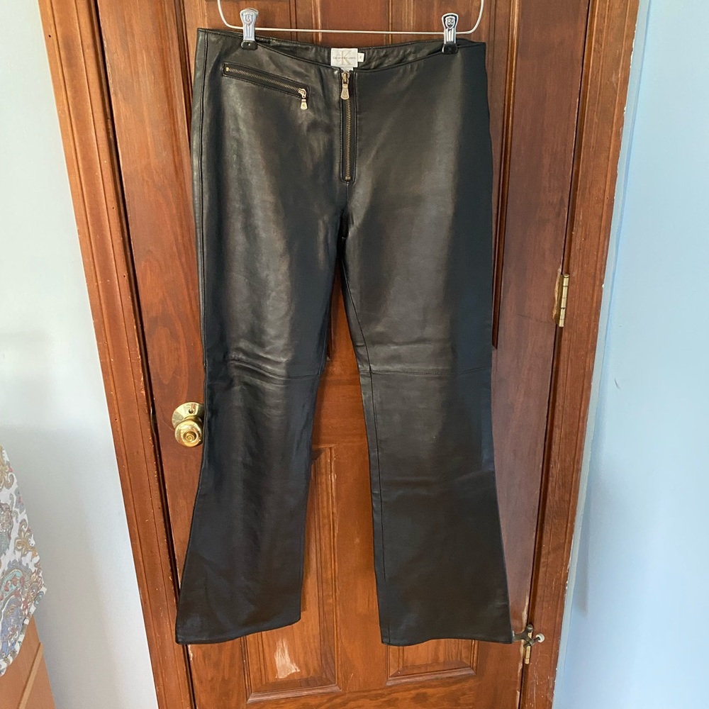 Calvin Klein Leather Pants
